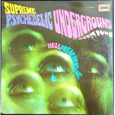 HELL PREACHERS INC. Supreme Psychedelic Underground (Europa E 356) made in Germany 1969 LP (Psychedelic Rock)